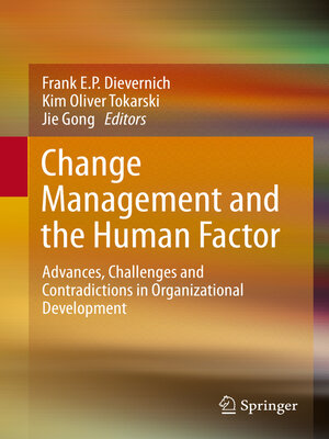 cover image of Change Management and the Human Factor